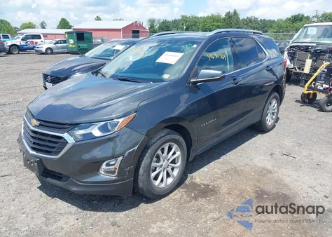 2018 Chevrolet Equinox Lt z USA, uszkodzony, nr VIN 3GNAXSEV7JL101127
